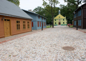 Open-air museum of wooden architecture in Łódź